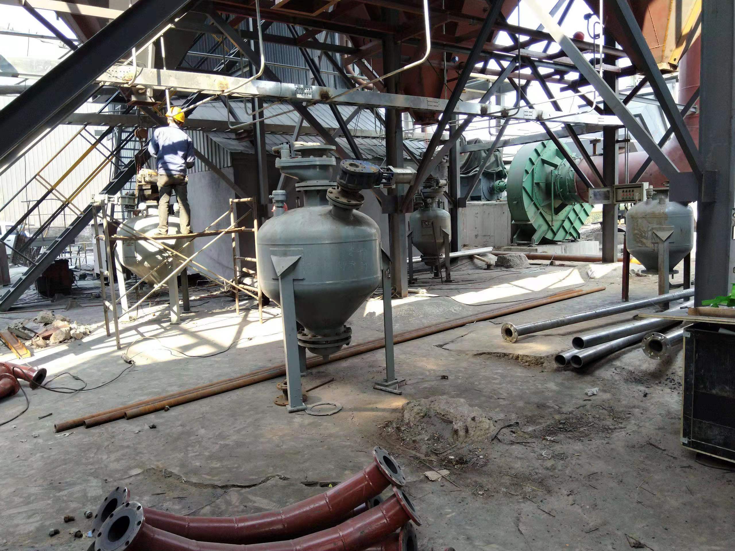 正壓濃相氣力輸灰系統(tǒng)堵塞故障的原因分析